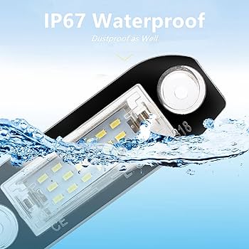 Amazon.com: Yankok LED License Plate Lights Compatible with Volvo